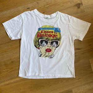 RE/DONE “Kisses For Revenge” Tshirt